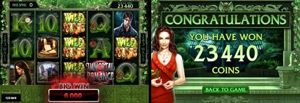 Immortal Romance Pokies Game